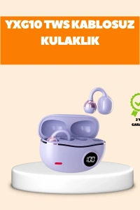YXG10 Klipsli Açık Kulaklık – Spor İçin Uygun, APTX Ses, Ergonomik Yapı