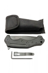 Zero Error 7-12 Black Çakı 22 cm Manuel, Kemerlikli