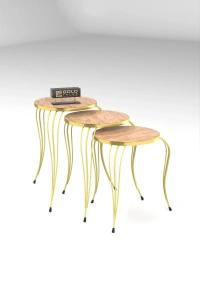 ZİGON SEHPA LÜKENS GOLD ATLANTİK ÇAM