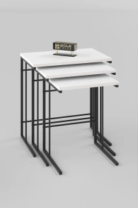 ZİGON SEHPA SOLO BEYAZ