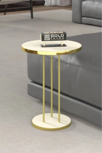 Zigon Sehpa Terra Gold Krem