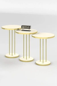 Zigon Sehpa Terra Gold Krem