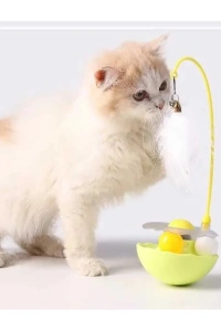 Zilli Kedi Otlu Hacıyatmaz Oyuncağı