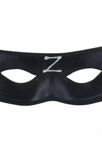 Zorro Maskesi Z Baskılı Lastikli