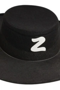 Zorro Şapka Maske Set Yetişkin
