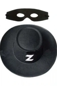 Zorro Şapkası ve Göz Maskesi