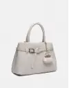 Noir Elegance Tote Krem Kadın El Çantası