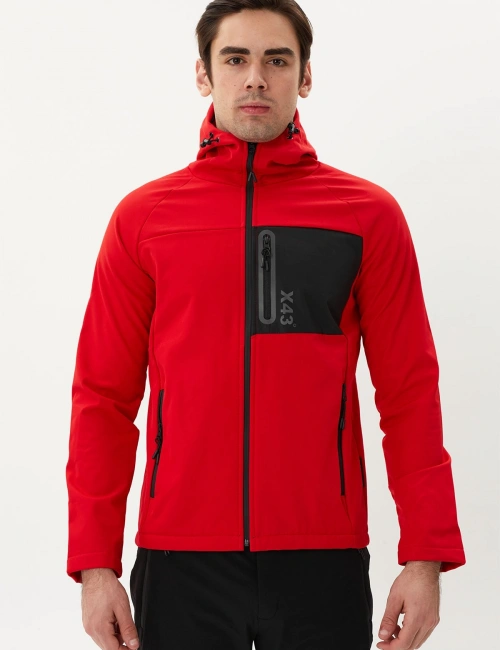ERKEK KIRMIZI SOFTSHELL MONT 2011120-657