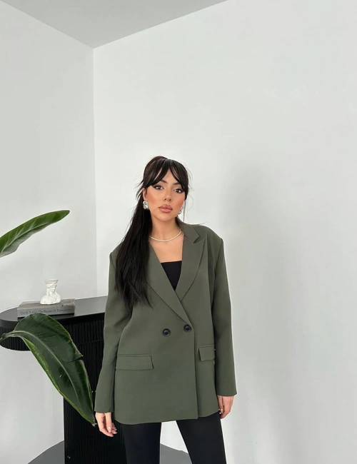 Bej Blazer Ceket