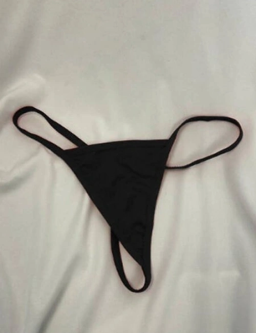 Kadın Siyah Tanga Külot String