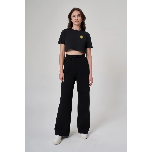 KADIN TSHIRT-1522179 - Siyah