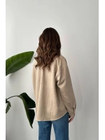 Siyah Çıtçıtlı Süet Gömlek
