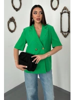 Benetton 2 Düğmeli Kısakol Ceket