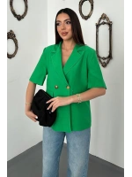 Benetton 2 Düğmeli Kısakol Ceket