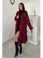 Bej Reglan Kollu Süet Trençkot