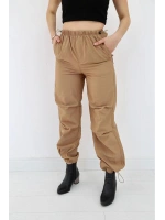 Camel Lastikli Paraşüt Pantolon