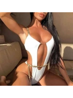 Detaylı Model Zincirli Bikini