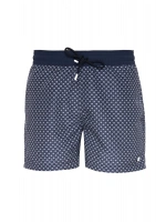 ERKEK BASKILI DENİZ ŞORTU 1415027 - 416-NAVY PRINT