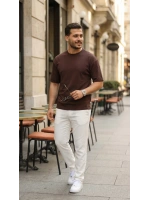 Erkek Duble Kol Basic Tişört