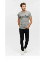 Erkek Modern Baskılı Günlük T-Shirt