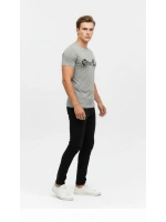 Erkek Modern Baskılı Günlük T-Shirt