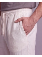 Erkek Rahat Kalıp Keten Pantolon