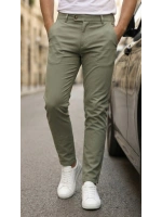 Erkek Slim Fit Dilli Kumaş Pantolon
