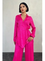 Pembe Jakarlı Biye Takım