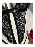 Kadın Siyah  Dantel Babydoll