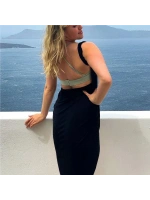 Kadın Siyah Sandy Pareo Plaj Elbisesi