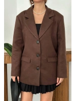 Bej Blazer Süet Ceket