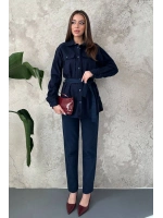 Lacivert Gabardin Takım