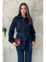 Lacivert Gabardin Takım