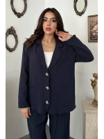 Beyaz Oversize Müslin Takım