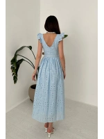 Mint Dantelli Brode Elbise