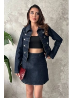 Mavi Denim İkili Takım