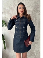 Mavi Denim İkili Takım