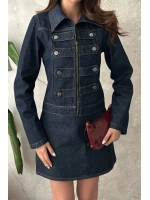 Mavi Denim İkili Takım