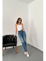 Mavi Lazer Kesim Jeans Pantolon