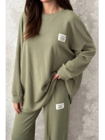 Ekru Salaş Sweat Ve Pantolon