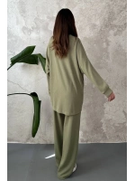 Ekru Salaş Sweat Ve Pantolon