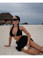 İkili Bikini Set Aksesuar Detaylı 2910