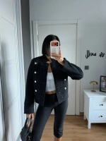 Morliva Yeni Sezon Pullu Chanel Model Ceket