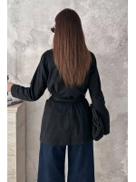 Camel Süet Bağlamalı Ceket