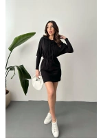 Siyah Sweatshirt Spor Elbise