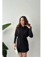 Siyah Sweatshirt Spor Elbise