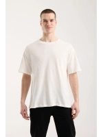 Urban Basic Oversize Erkek T-Shirt - Beyaz