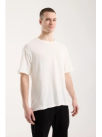 Urban Basic Oversize Erkek T-Shirt - Beyaz