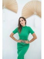 Siyah Balıkçı Yaka Elbise