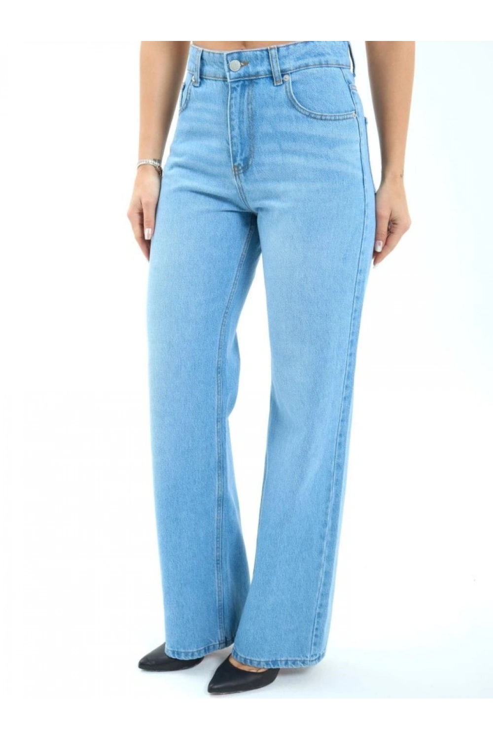 7044 KOT PANTOLON-MAVİ